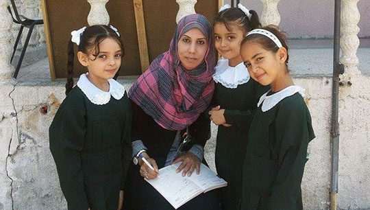 Gaza schoolgirls