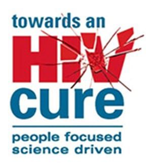 Logo - Towards an HIV cure - people focused, science driven