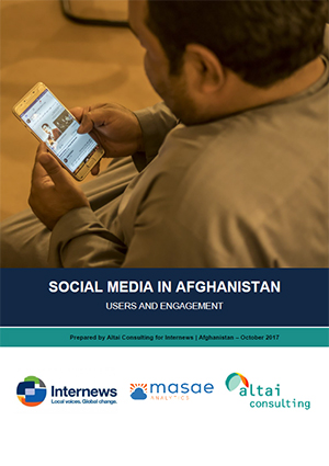 Cover: Social Media in Afghanistan