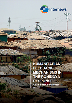 Cover: Humanitarian Feedback Mechanisms in the Rohingya Response
