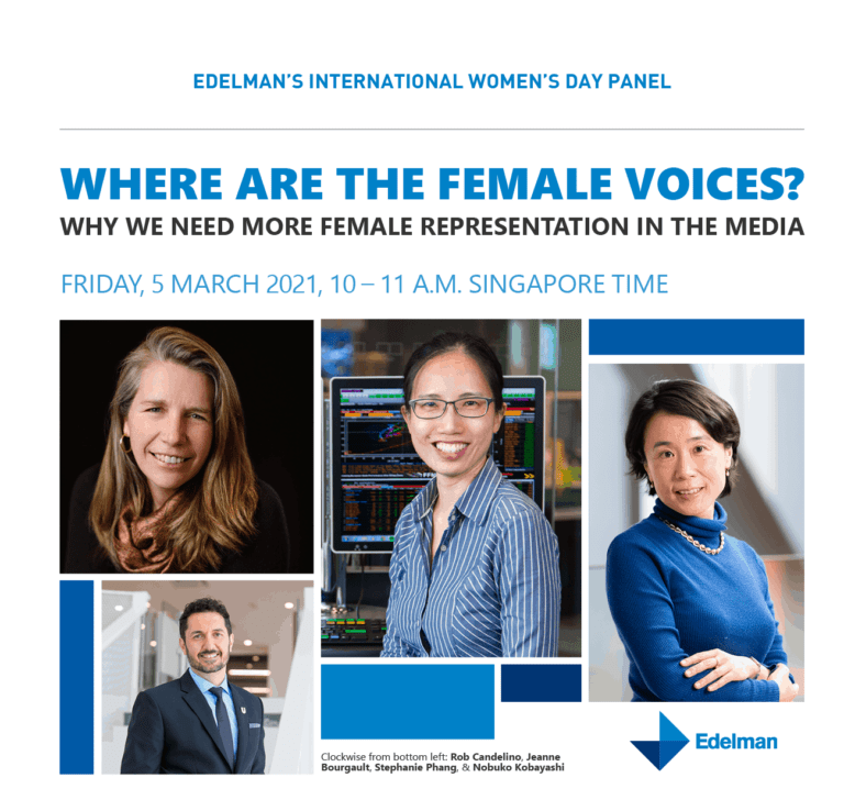 Where are the Female voices?
