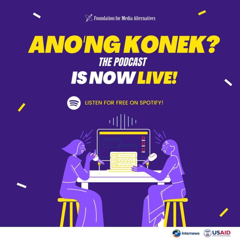 Ano'ng Konek the podcast is now live!