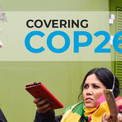 Covering COP26