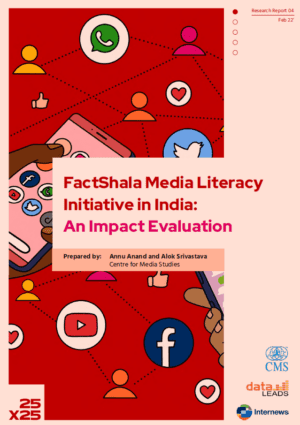 FactShala Media Literacy Initiative in India: An Impact Evaluation