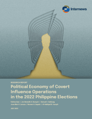 Political Economy of Covert Influence Operations in the 2022 Philippine Elections