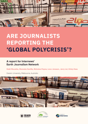 Are Journalists Reporting the Global Polycrisis?